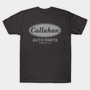 Retro Callahan Auto Parts Grey T-Shirt